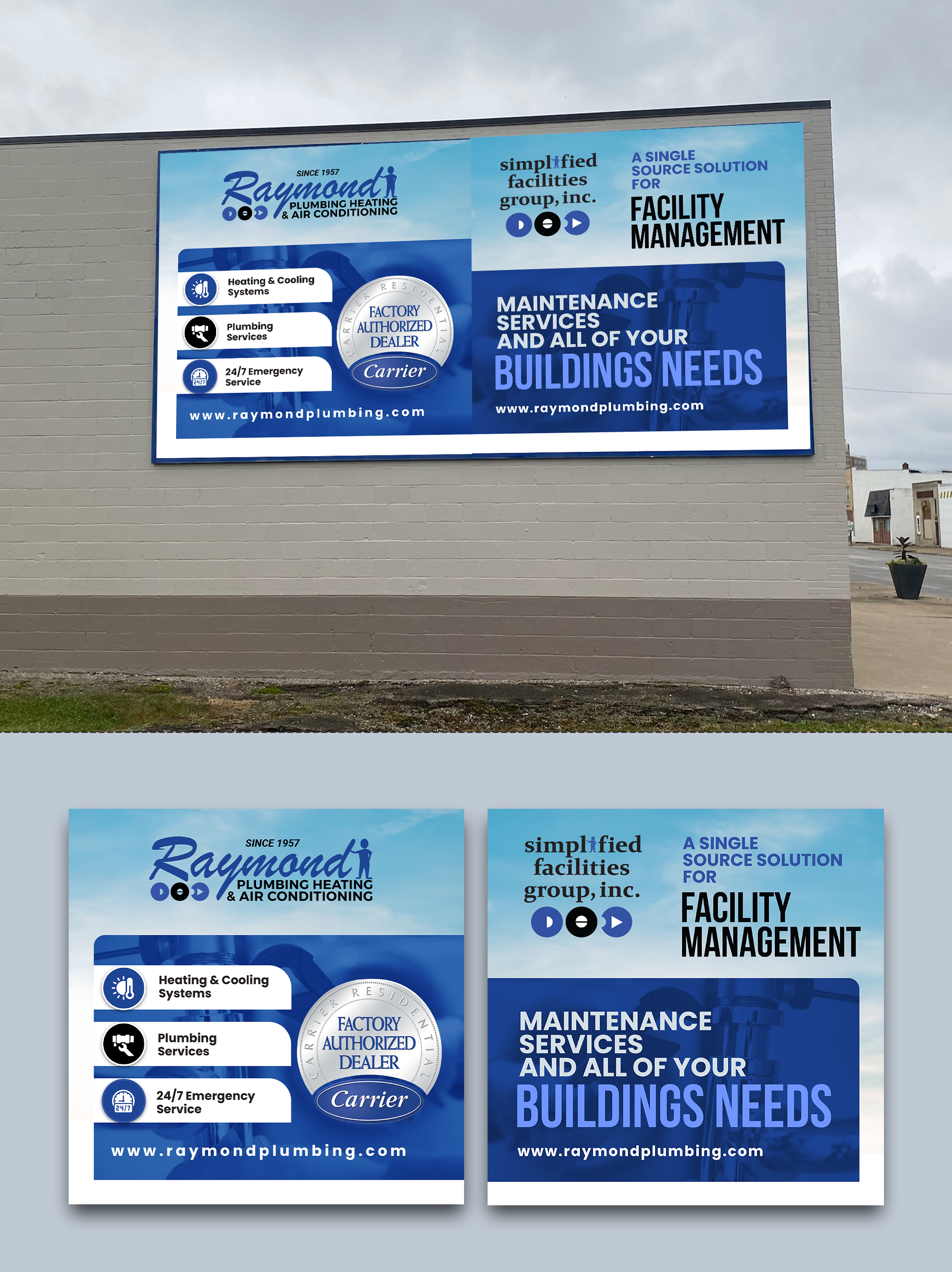 Signage Design by debdesign for Simplified Facilities Group, Inc. | Design #34181396