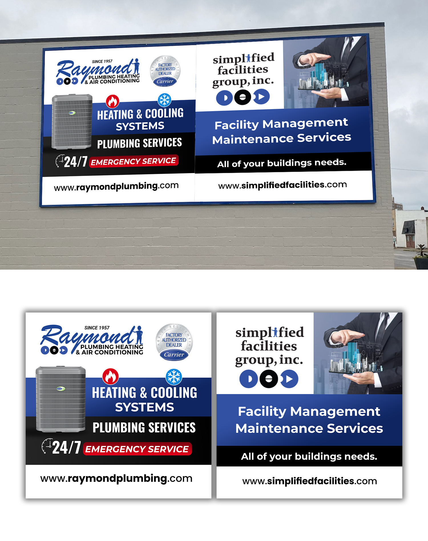 Signage Design by debdesign for Simplified Facilities Group, Inc. | Design #34181774