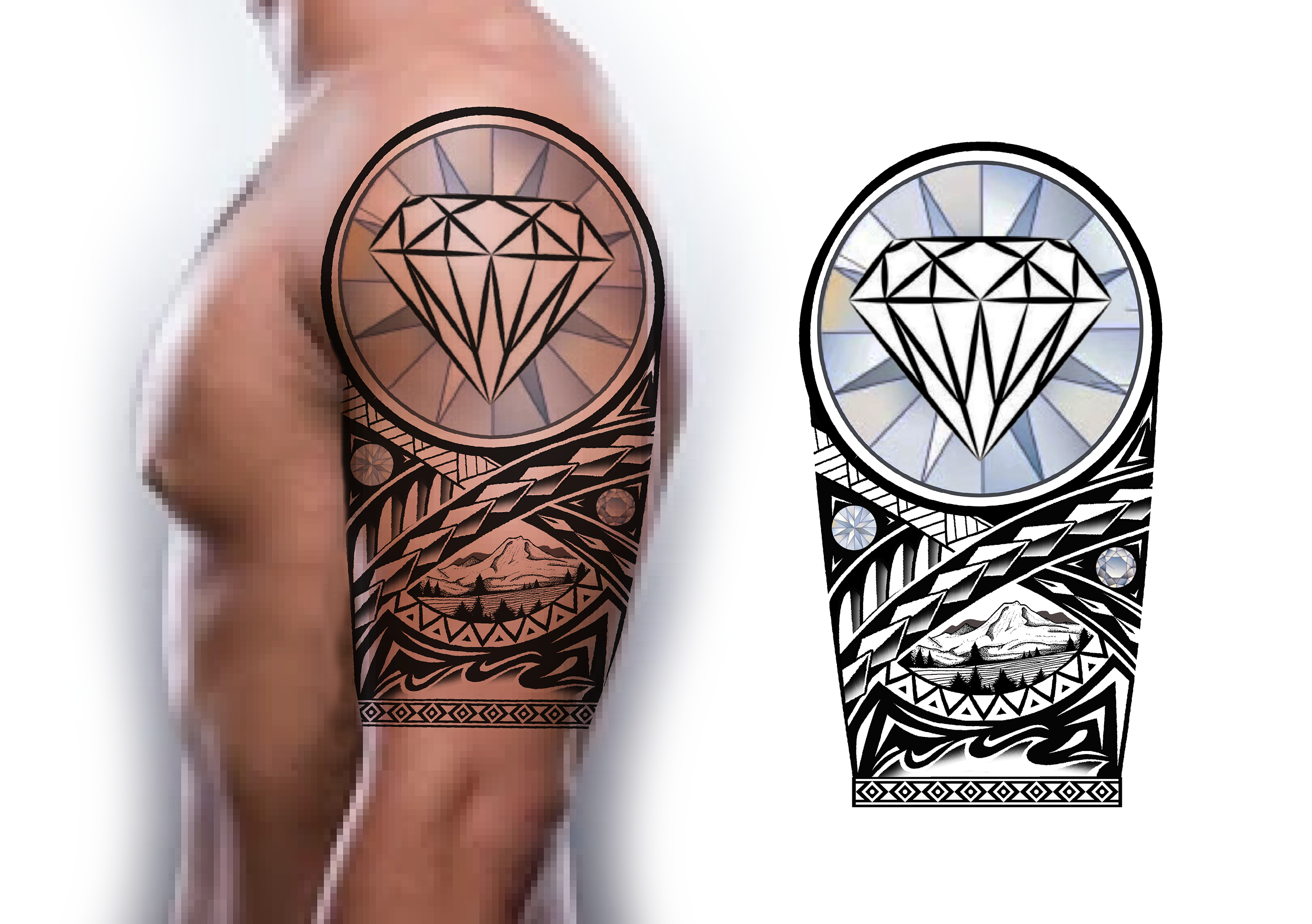 Tattoo Design by JKIANN08 for this project | Design #34186205