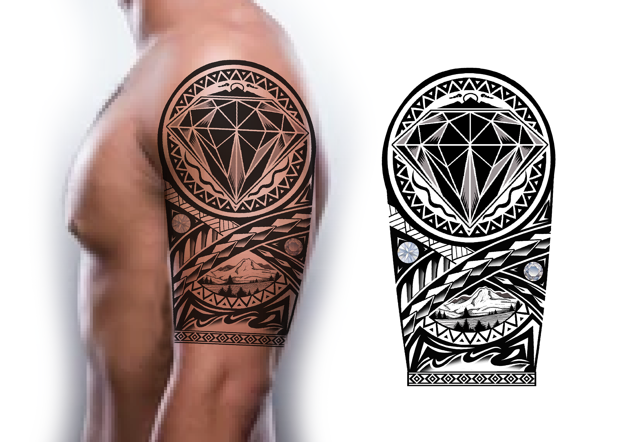 Tattoo Design by JKIANN08 for this project | Design #34186581