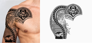 Tattoo Design by erikdesign for this project | Design: #34177043