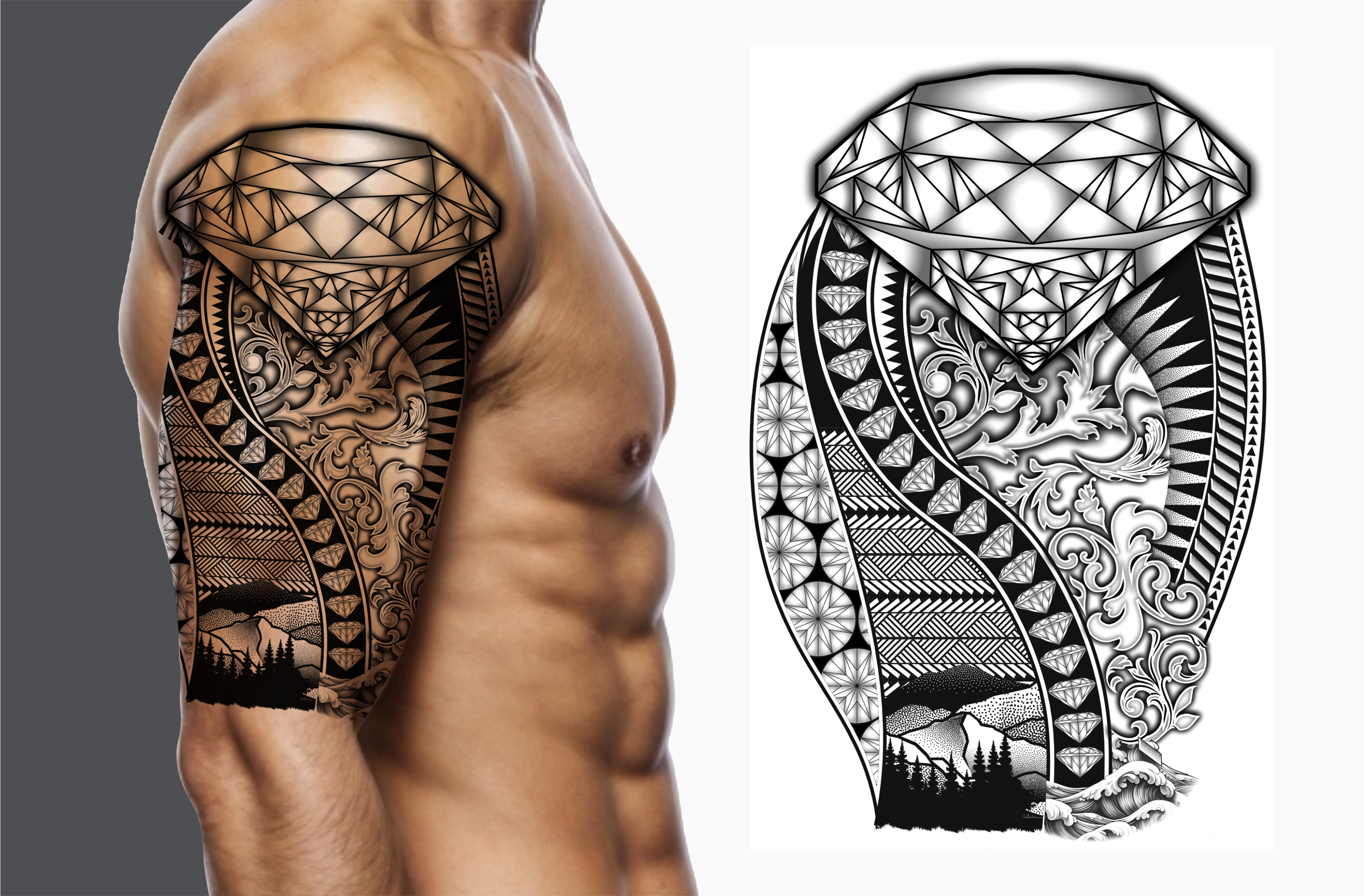 Tattoo Design by erikdesign for this project | Design #34191723
