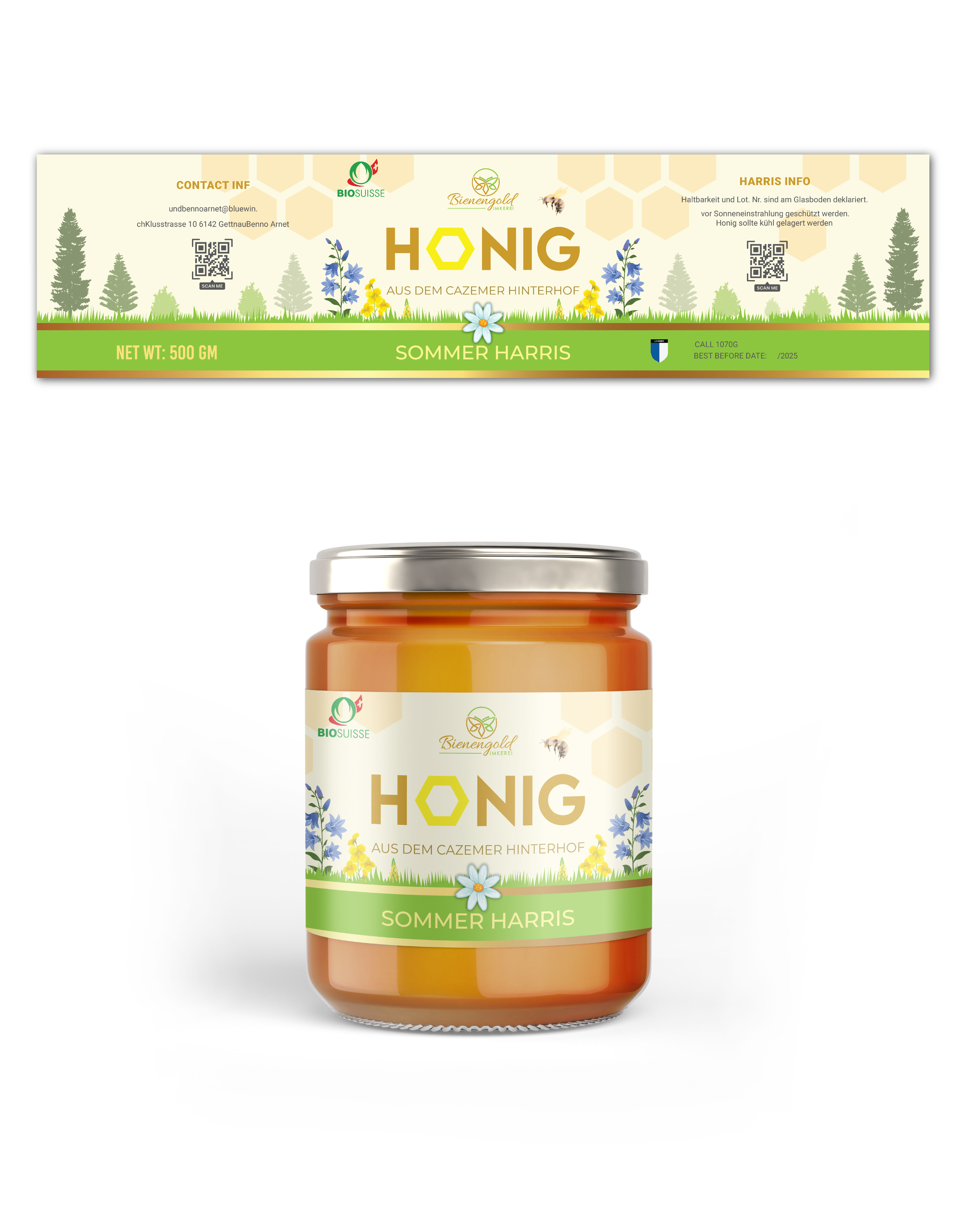 Etikett-Design von Creative Studio X für dieses Projekt | Design #34186613