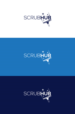 This is a small window washing business called ScrubHub. 