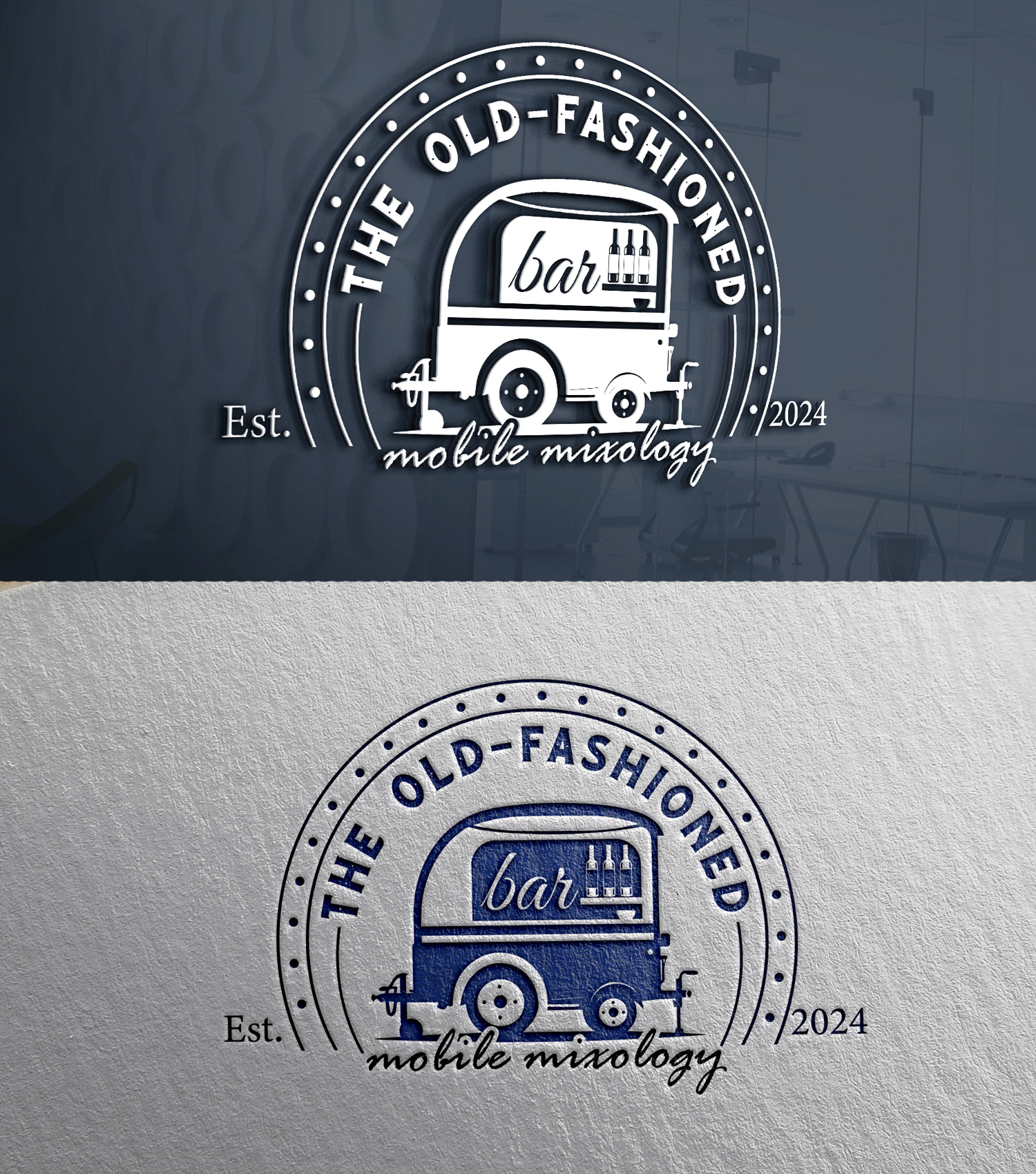 Logo Design by 24ksunny for The Old-Fashioned Bar | Design #34180672