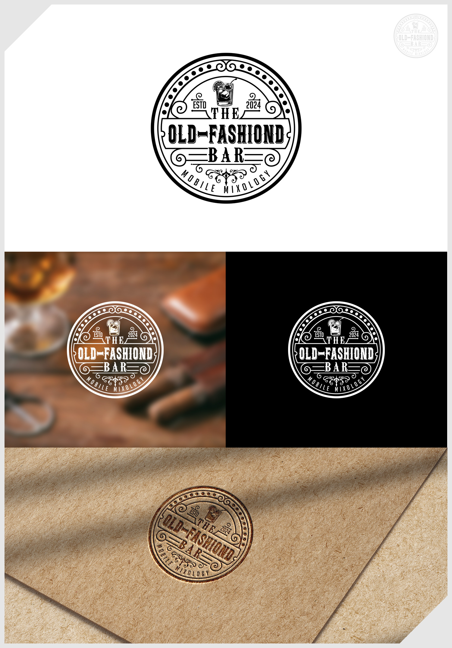 Logo Design by IDesign1606 for The Old-Fashioned Bar | Design #34194204