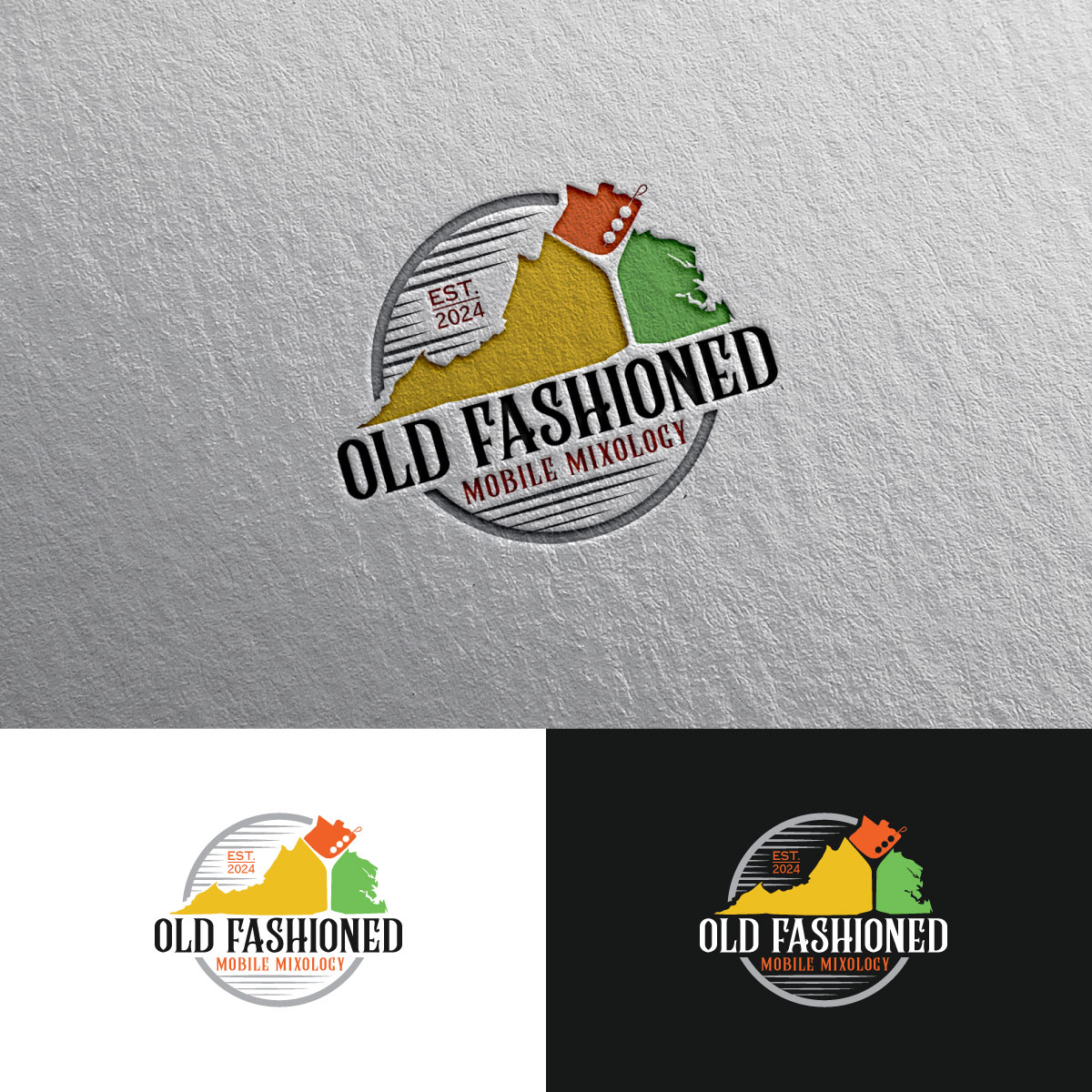 Logo Design by chris Ray for The Old-Fashioned Bar | Design #34179107