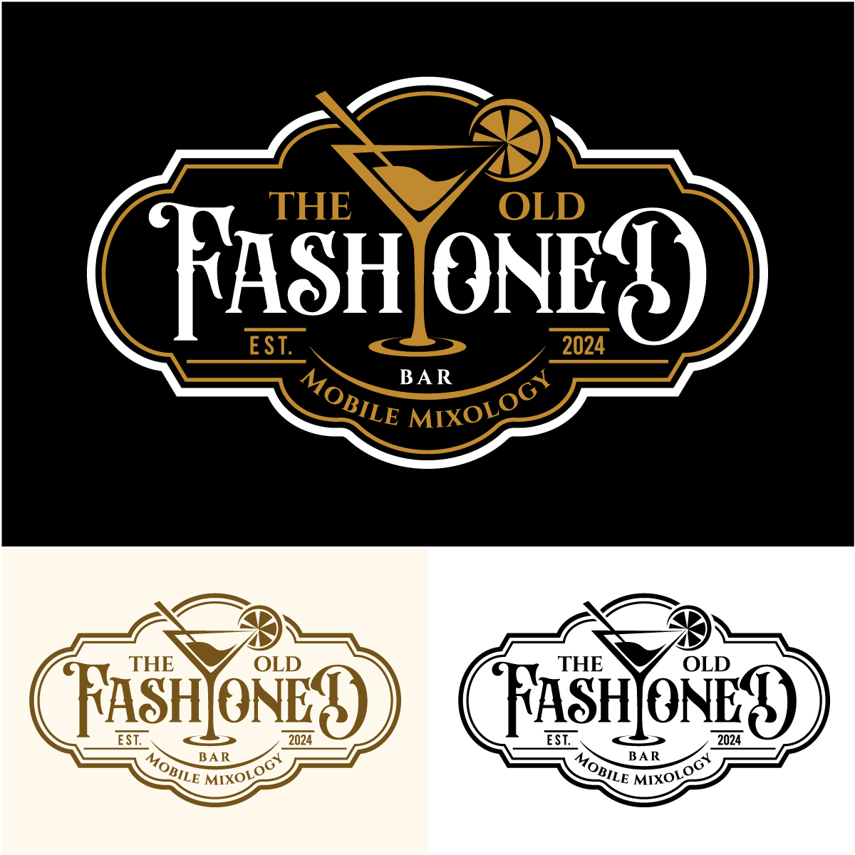 Logo Design by Suvendu.S for The Old-Fashioned Bar | Design #34210117