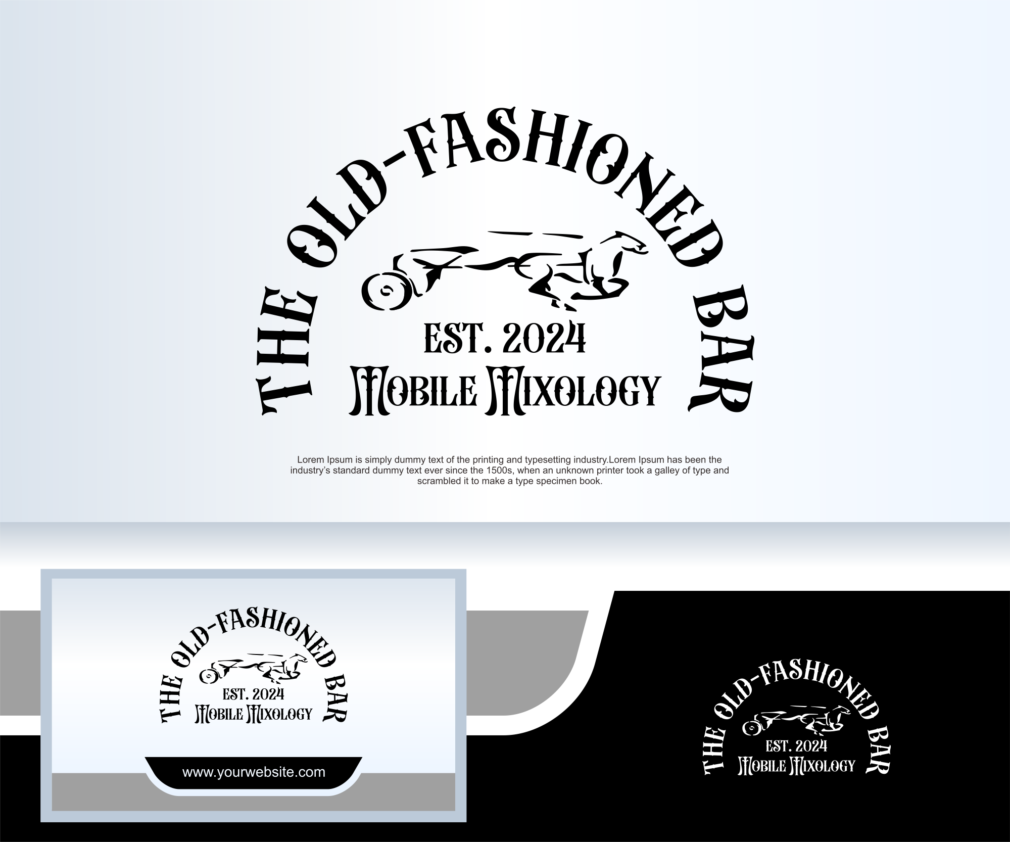 Logo-Design von Apache Kretek für The Old-Fashioned Bar | Design #34183243