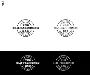 Logo Design by poisonvectors for The Old-Fashioned Bar | Design: #34177855