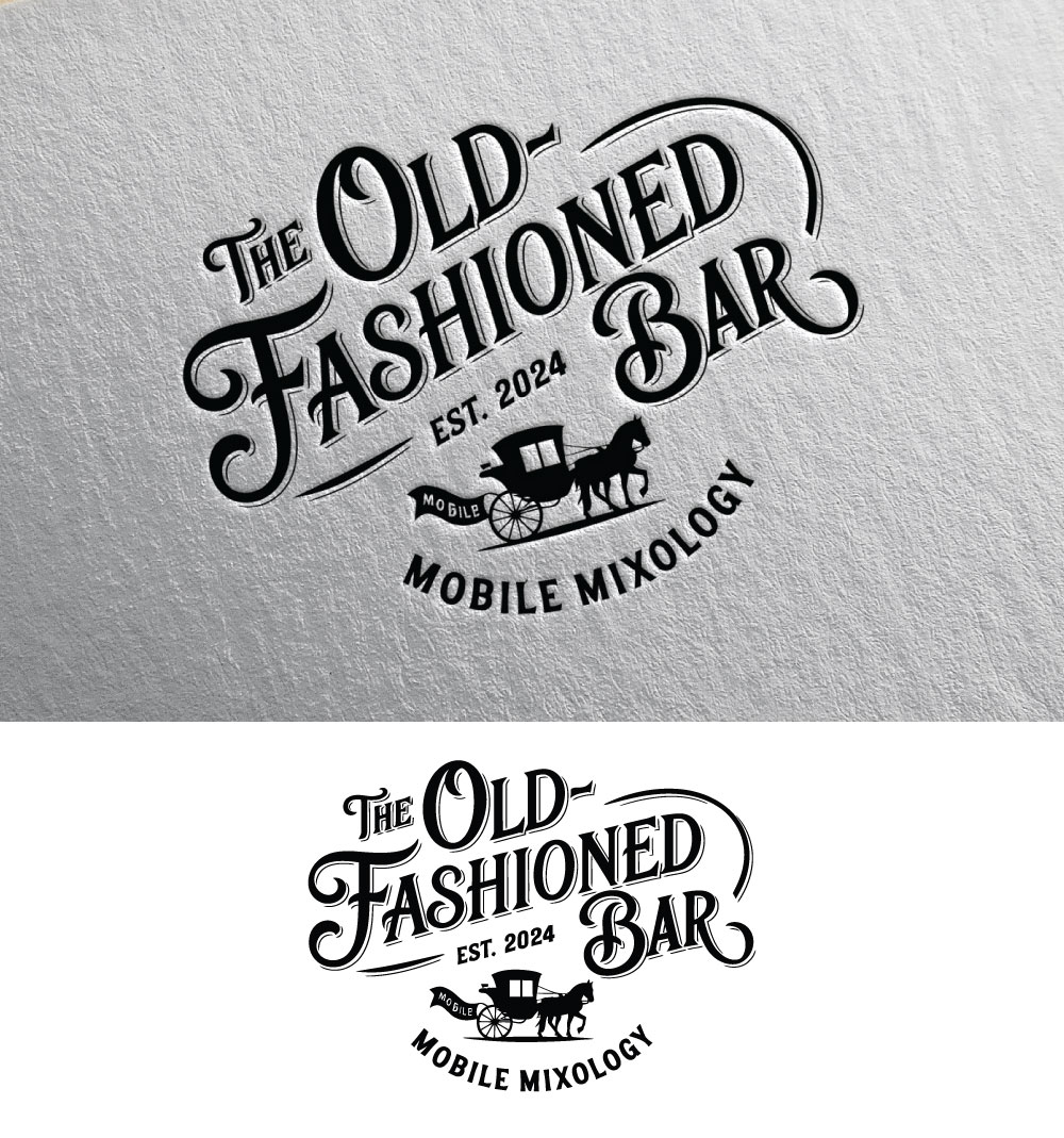 Logo Design by bute for The Old-Fashioned Bar | Design #34195250