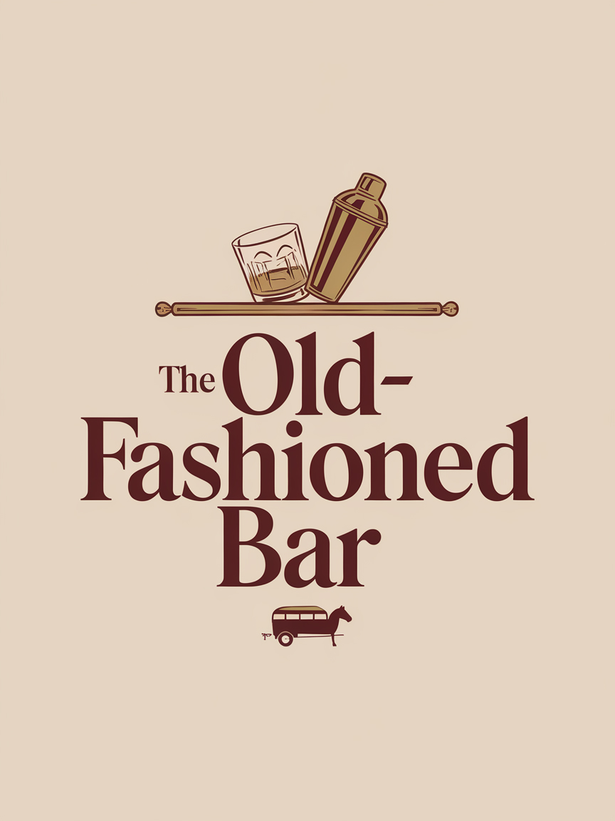 Logo-Design von riya08 für The Old-Fashioned Bar | Design #34206664