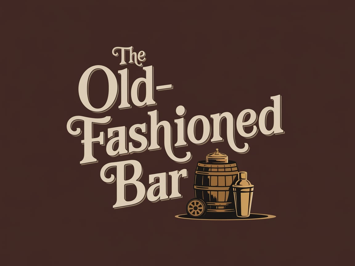 Logo-Design von riya08 für The Old-Fashioned Bar | Design #34206665