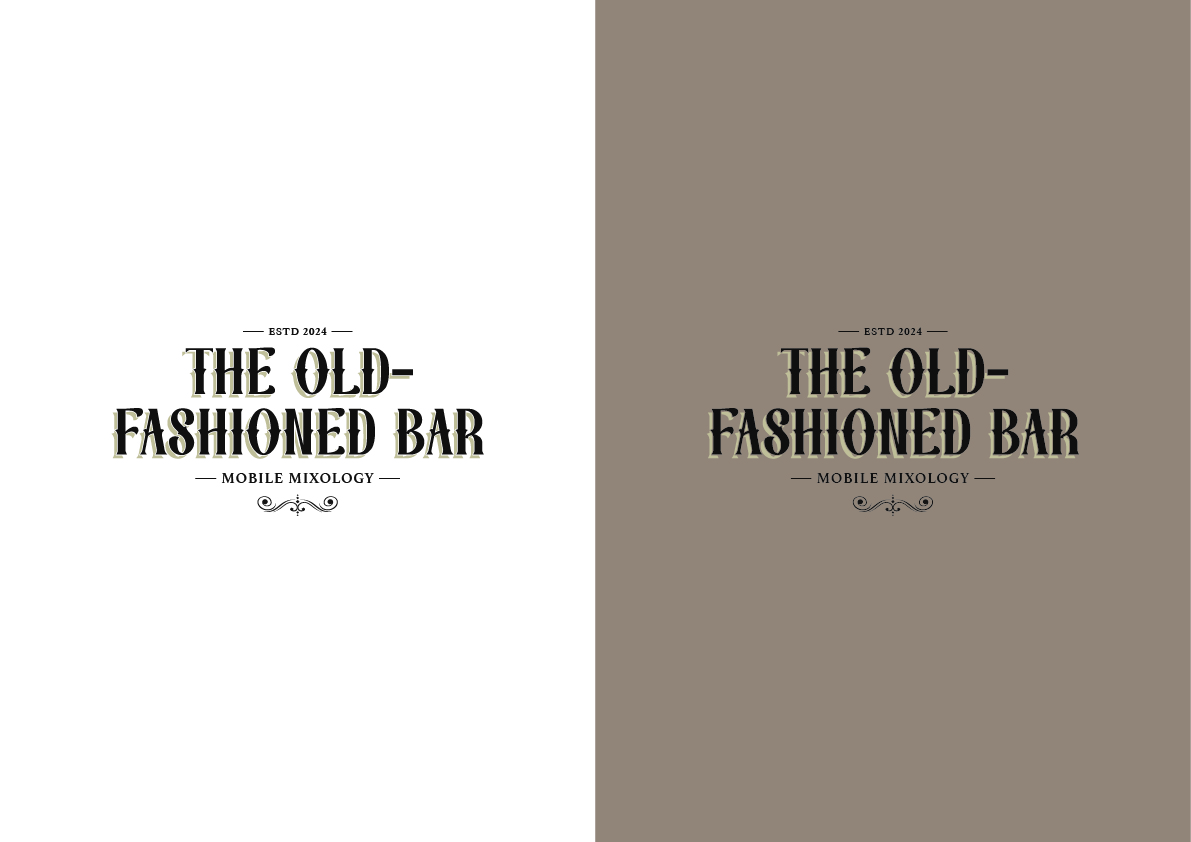Logo Design by The Marble Peach for The Old-Fashioned Bar | Design #34183312