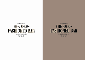 Design de Logo par The Marble Peach pour The Old-Fashioned Bar | Design : #34183312