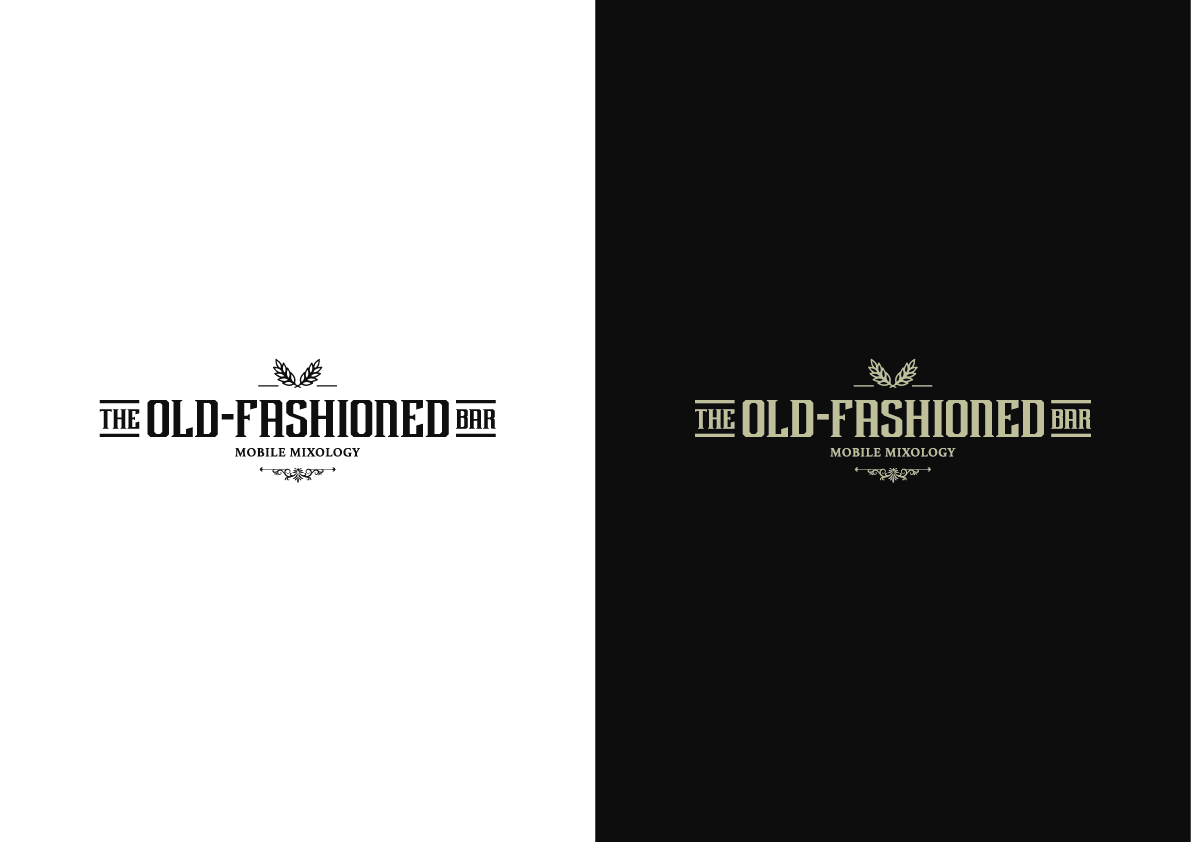 Logo Design by The Marble Peach for The Old-Fashioned Bar | Design #34191044