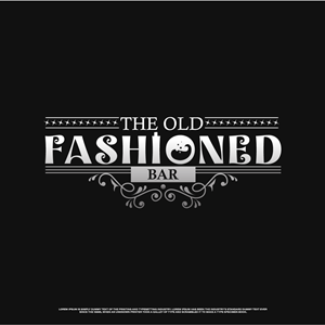 Logo Design by fly  design for The Old-Fashioned Bar | Design: #34181968