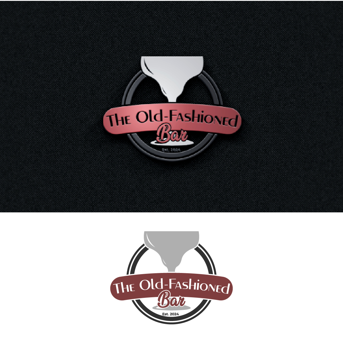 Logo Design by fly  design for The Old-Fashioned Bar | Design #34182128