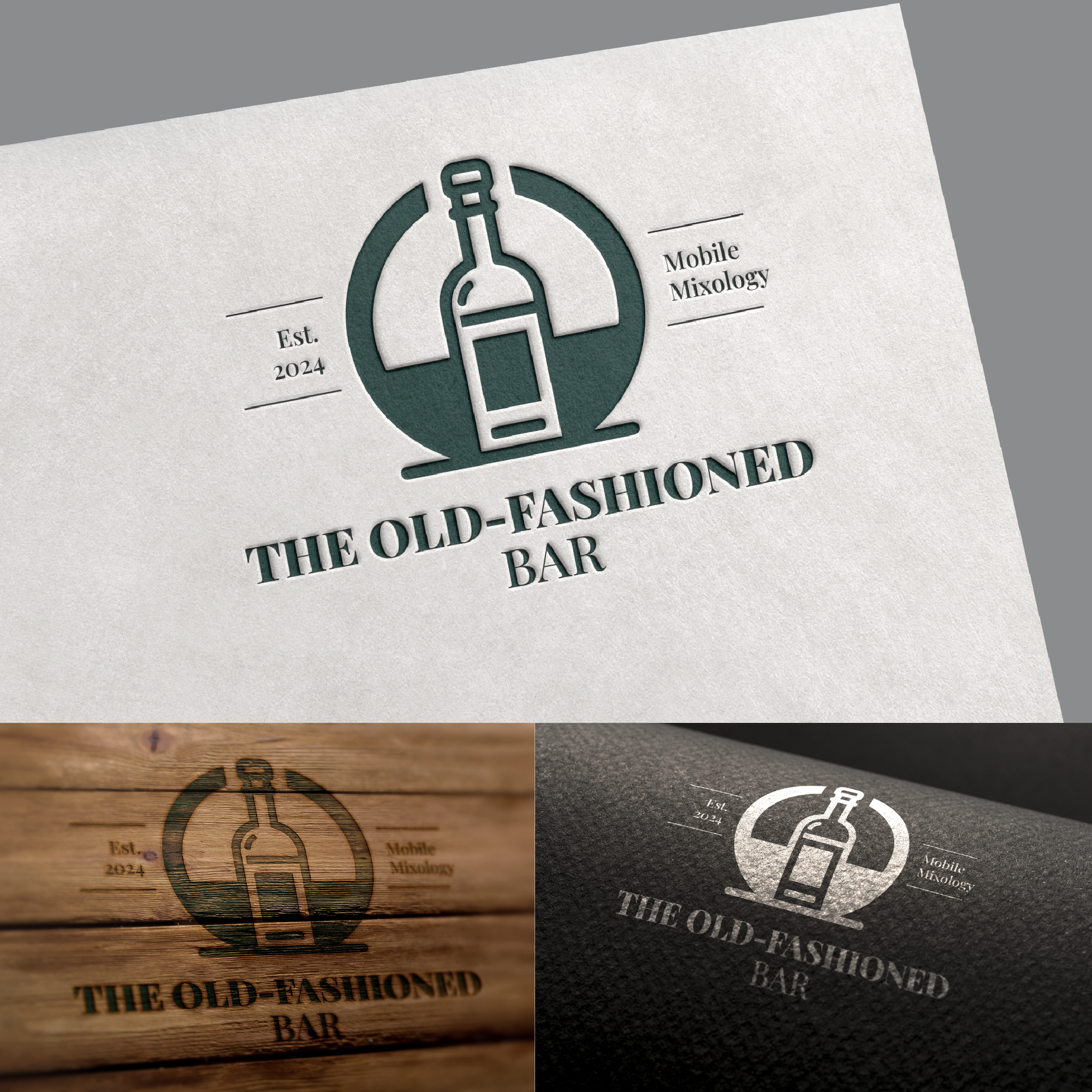 Logo-Design von BerhasilKabeh für The Old-Fashioned Bar | Design #34213630