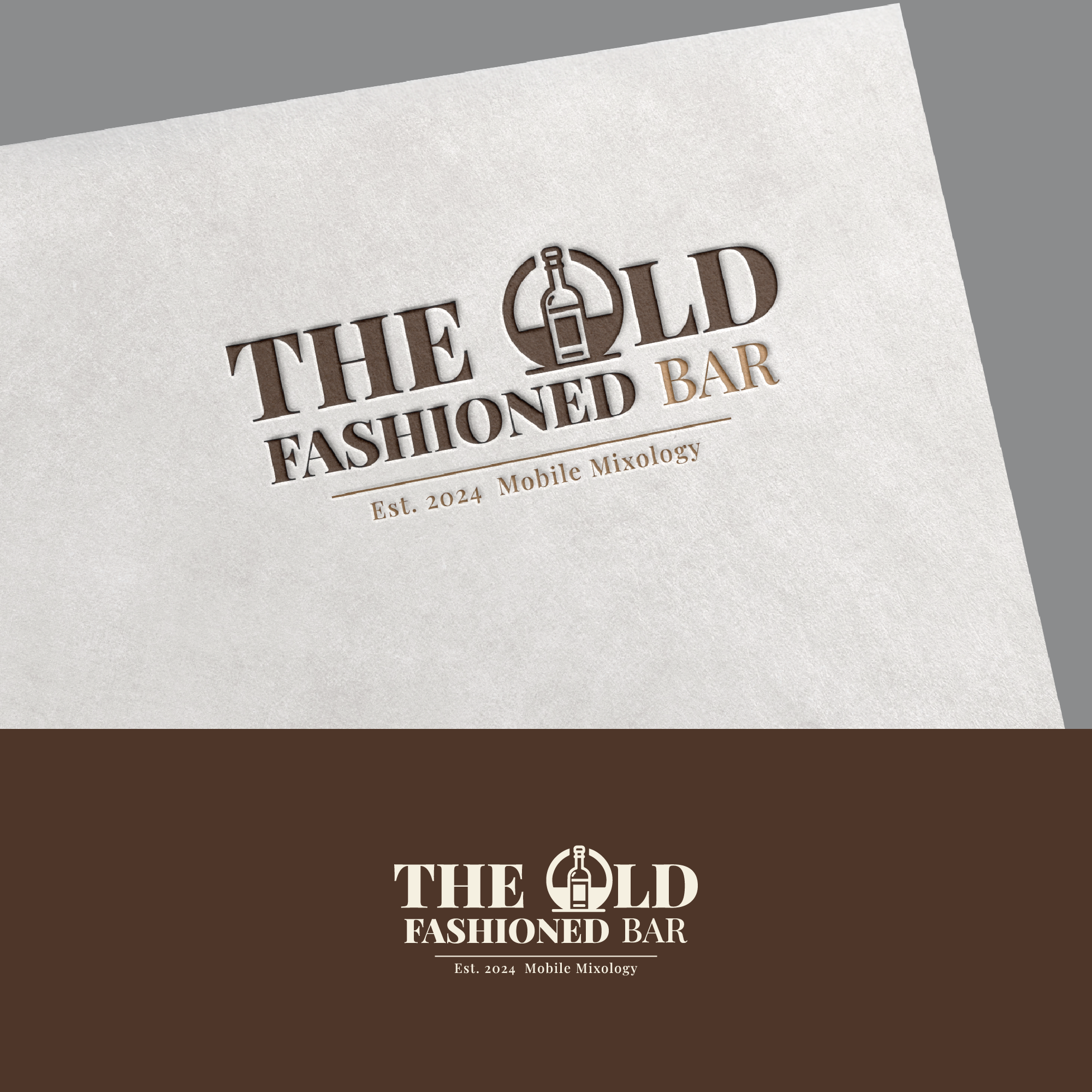 Logo-Design von BerhasilKabeh für The Old-Fashioned Bar | Design #34213667