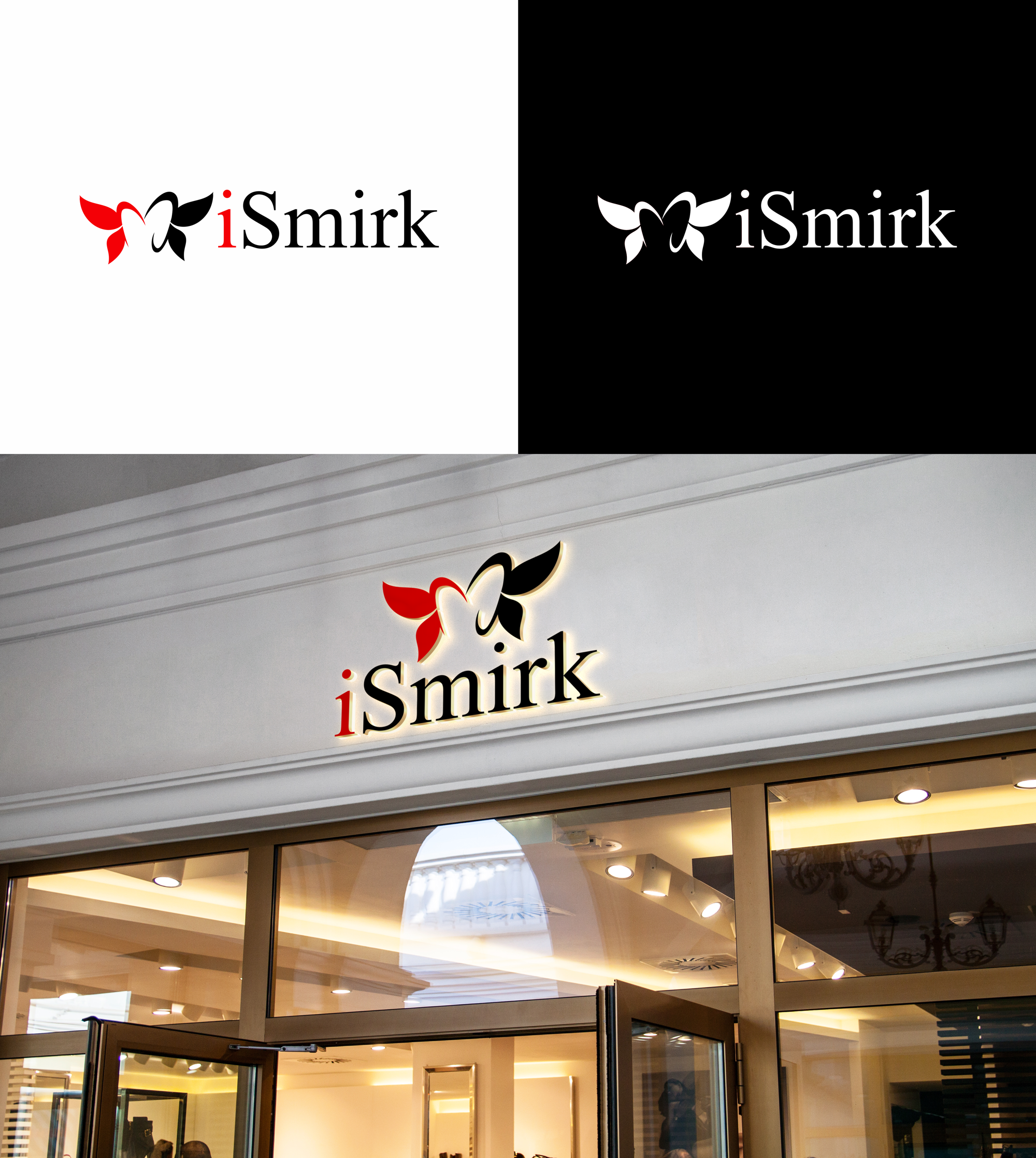 Logo Design by RA-bica for iSmirk | Design #34182350