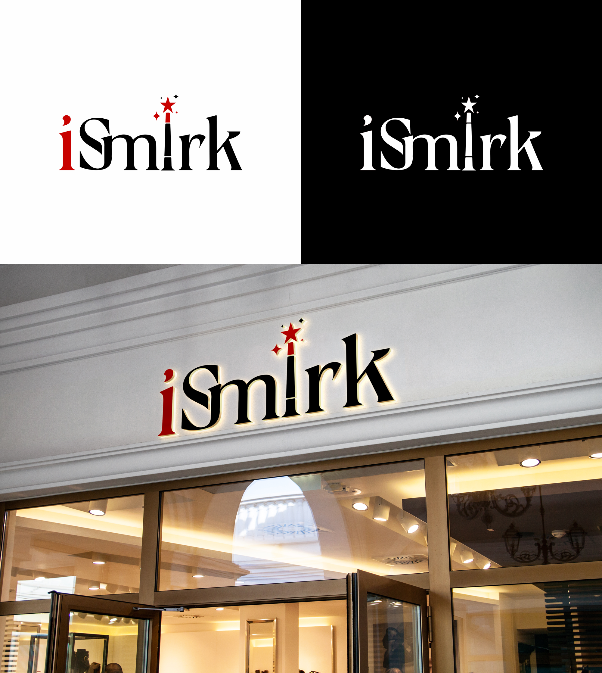 Diseño de Logo por RA-bica para iSmirk | Diseño #34182351