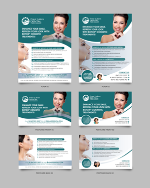 Flyer-Design von Sun Moon Graphic Designer für four lakes dental | Design #34214025