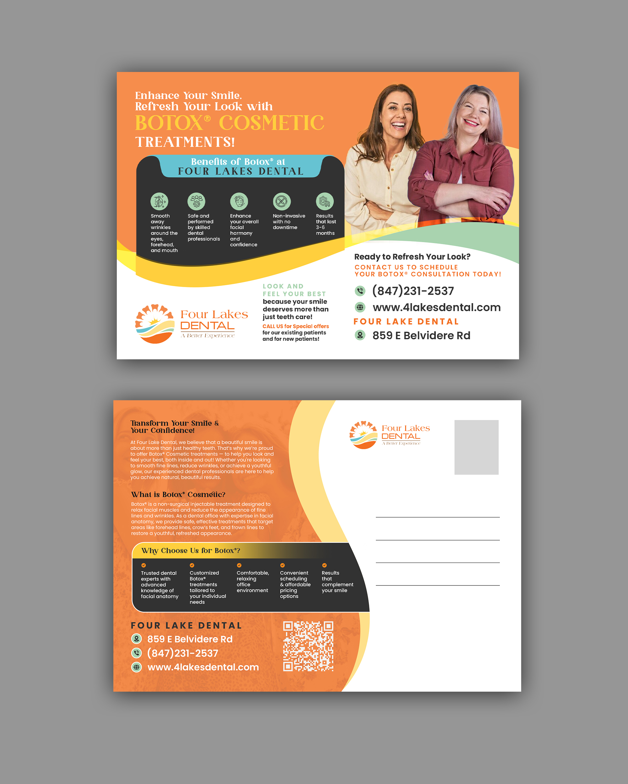 Diseño de Flyer por debdesign para four lakes dental | Diseño #34186873