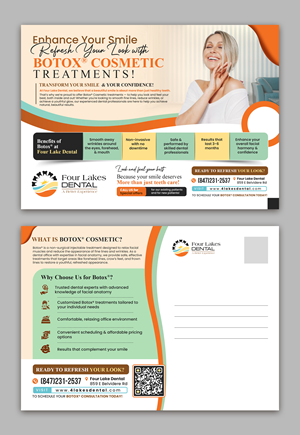 Flyer Design by debdesign for four lakes dental | Design: #34187062
