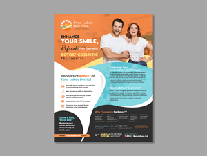 Flyer Design by debdesign for four lakes dental | Design: #34187096