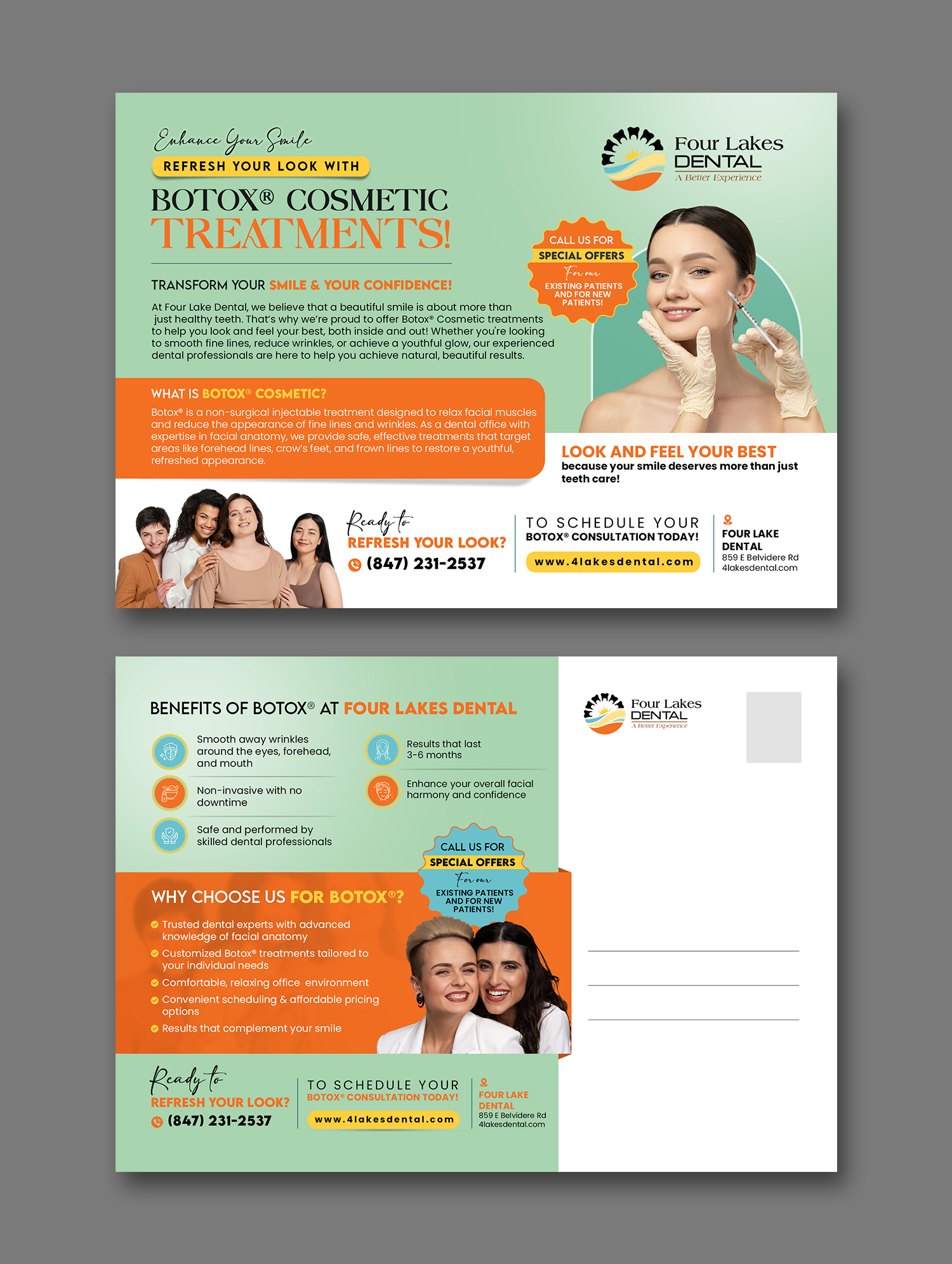 Flyer Design by debdesign for four lakes dental | Design #34187289
