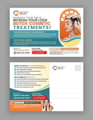 Flyer Design by debdesign for four lakes dental | Design: #34187699