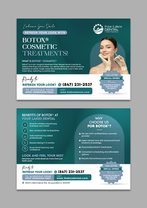 Flyer Design by debdesign for four lakes dental | Design: #34263886