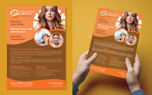 Flyer Design by 3Guys for four lakes dental | Design: #34192184