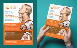 Flyer Design by 3Guys for four lakes dental | Design: #34198683
