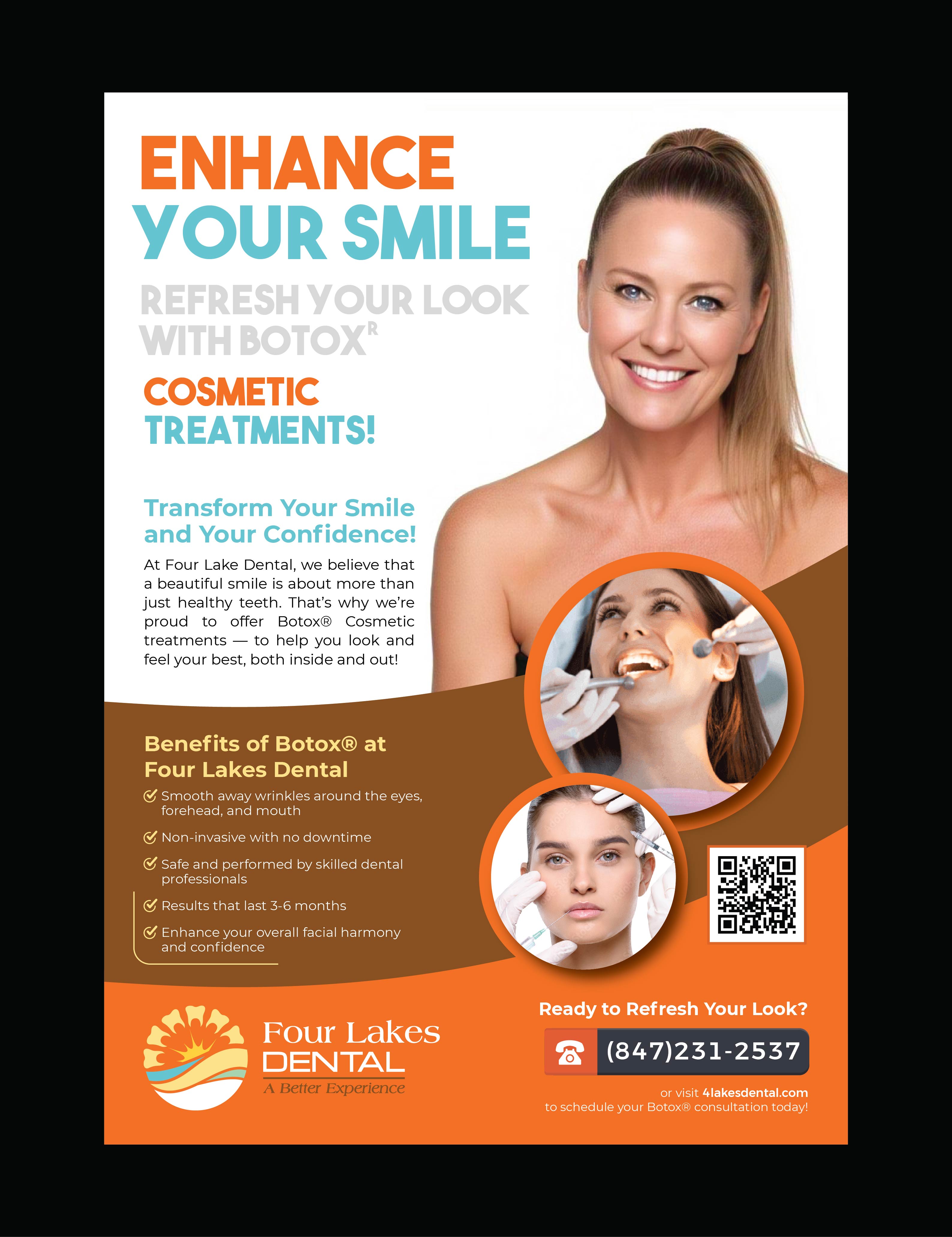 Flyer Design by 3Guys for four lakes dental | Design #34211006