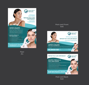 Flyer Design by 3Guys for four lakes dental | Design: #34225509