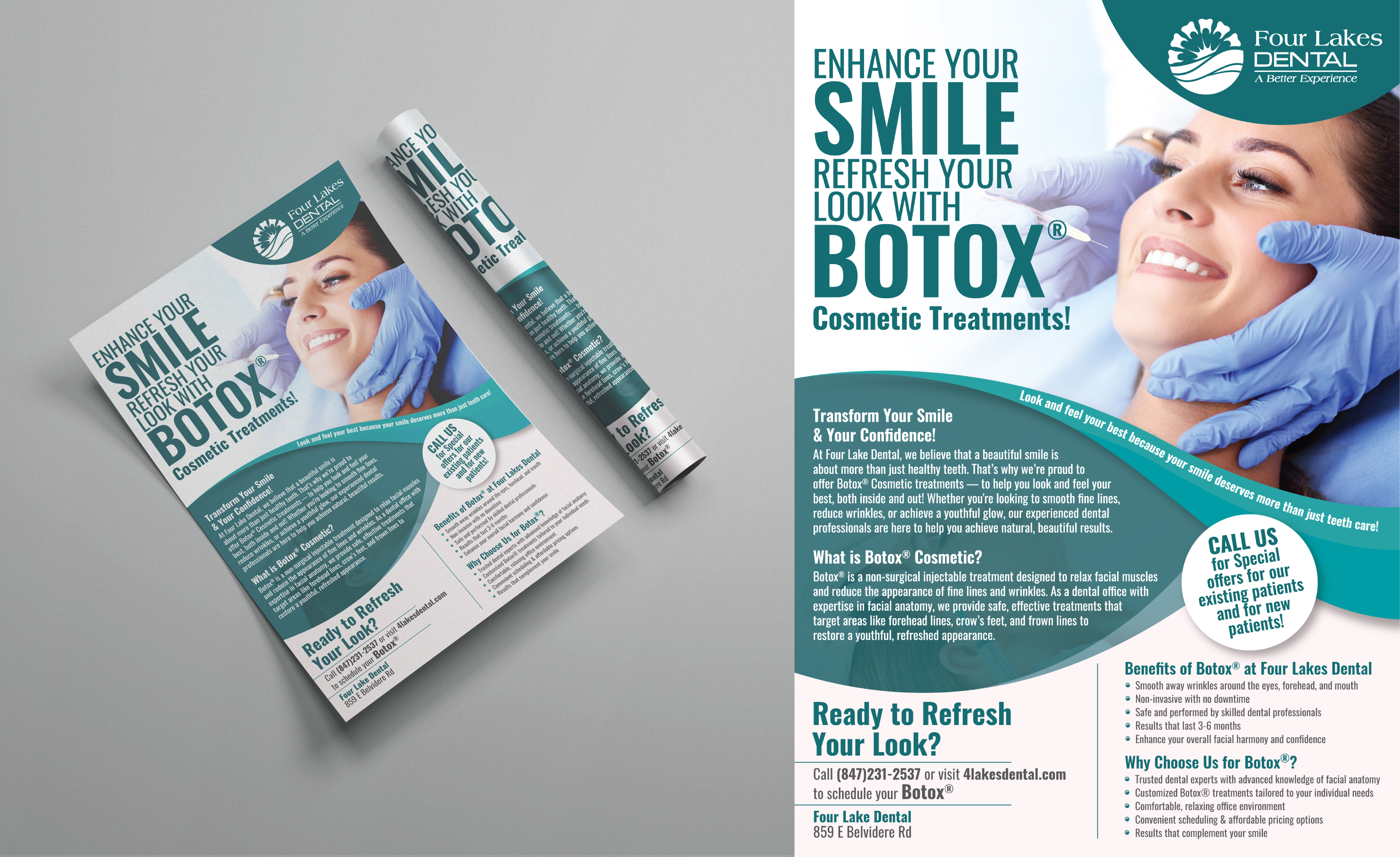 Flyer Design by Impressive Designs for four lakes dental | Design #34188894