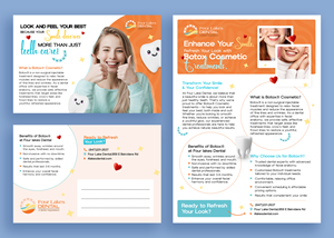 Flyer-Design von Graphic Guy für four lakes dental | Design #34196605