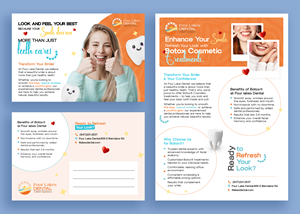Flyer Design by Graphic Guy for four lakes dental | Design: #34201399