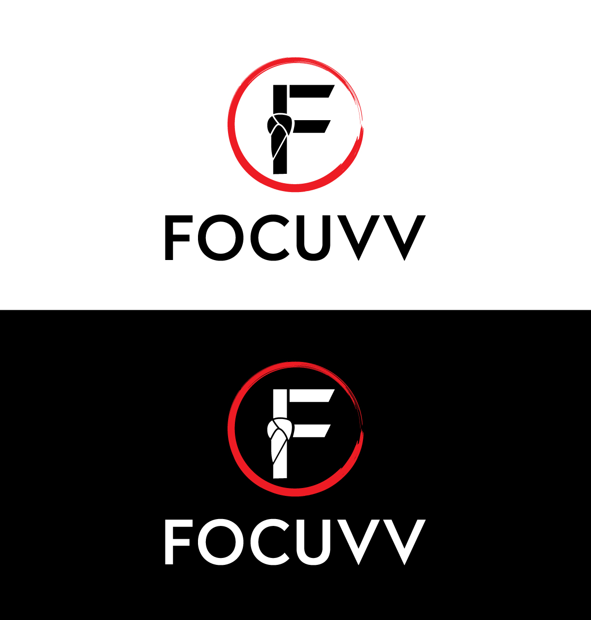 Diseño de Logo por Adi Graphics para Focuvv Fightwear | Diseño #34195268