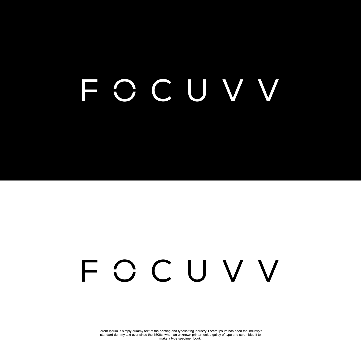 Logo Design by anak hits for Focuvv Fightwear | Design #34189552