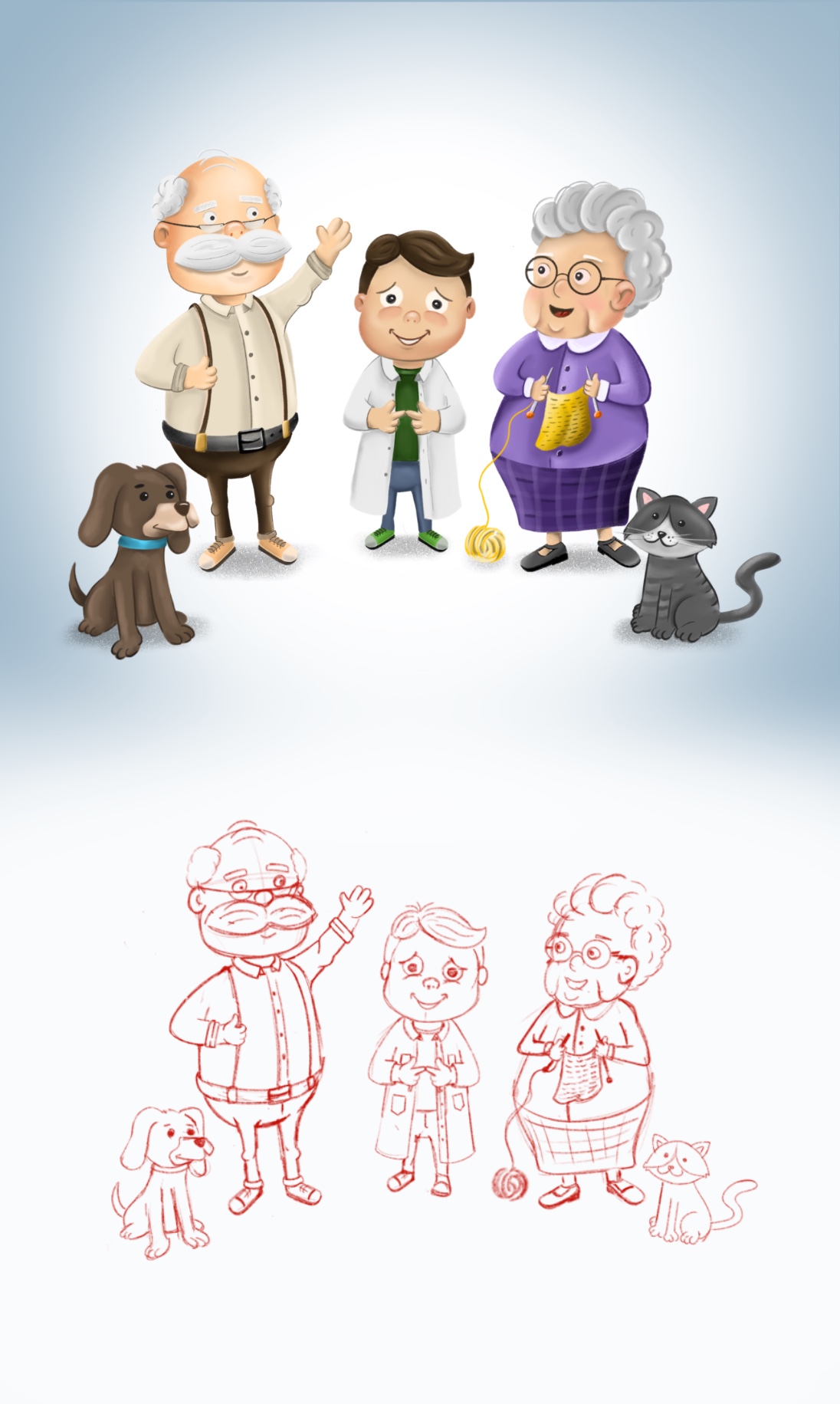 Character Design by LuisParra19 for Walkabout Yoga | Design #34197233