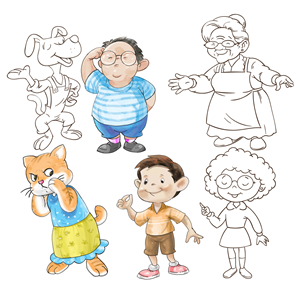 Character Design by arif