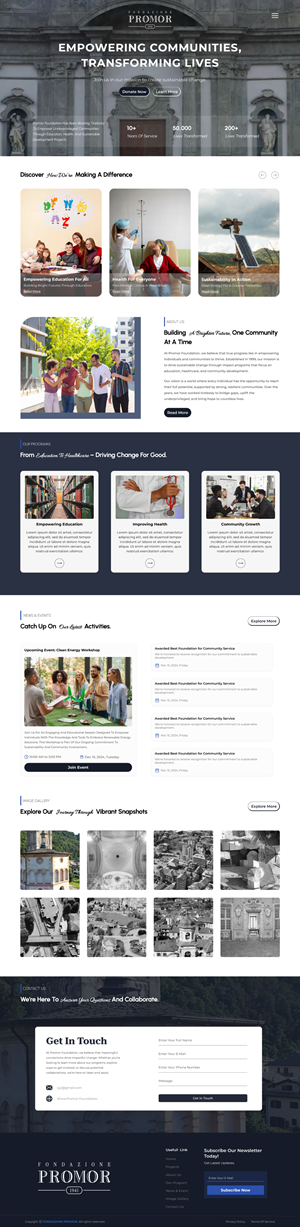Web Design by lemosys infotech for C&B snc di Scaramella Carla e C | Design #34239053
