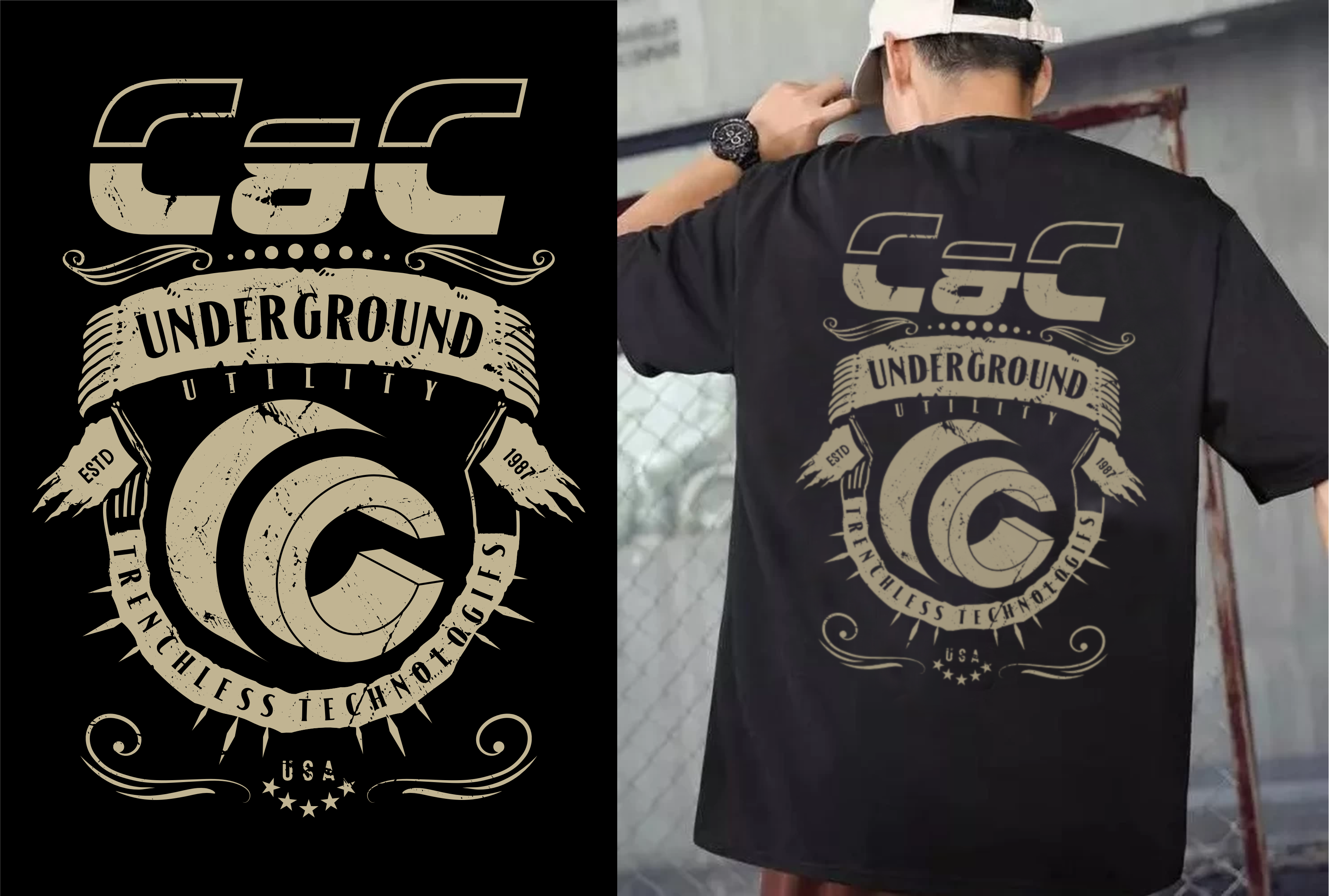 T-shirt Design by DoppelGanger Studio for this project | Design #34193078