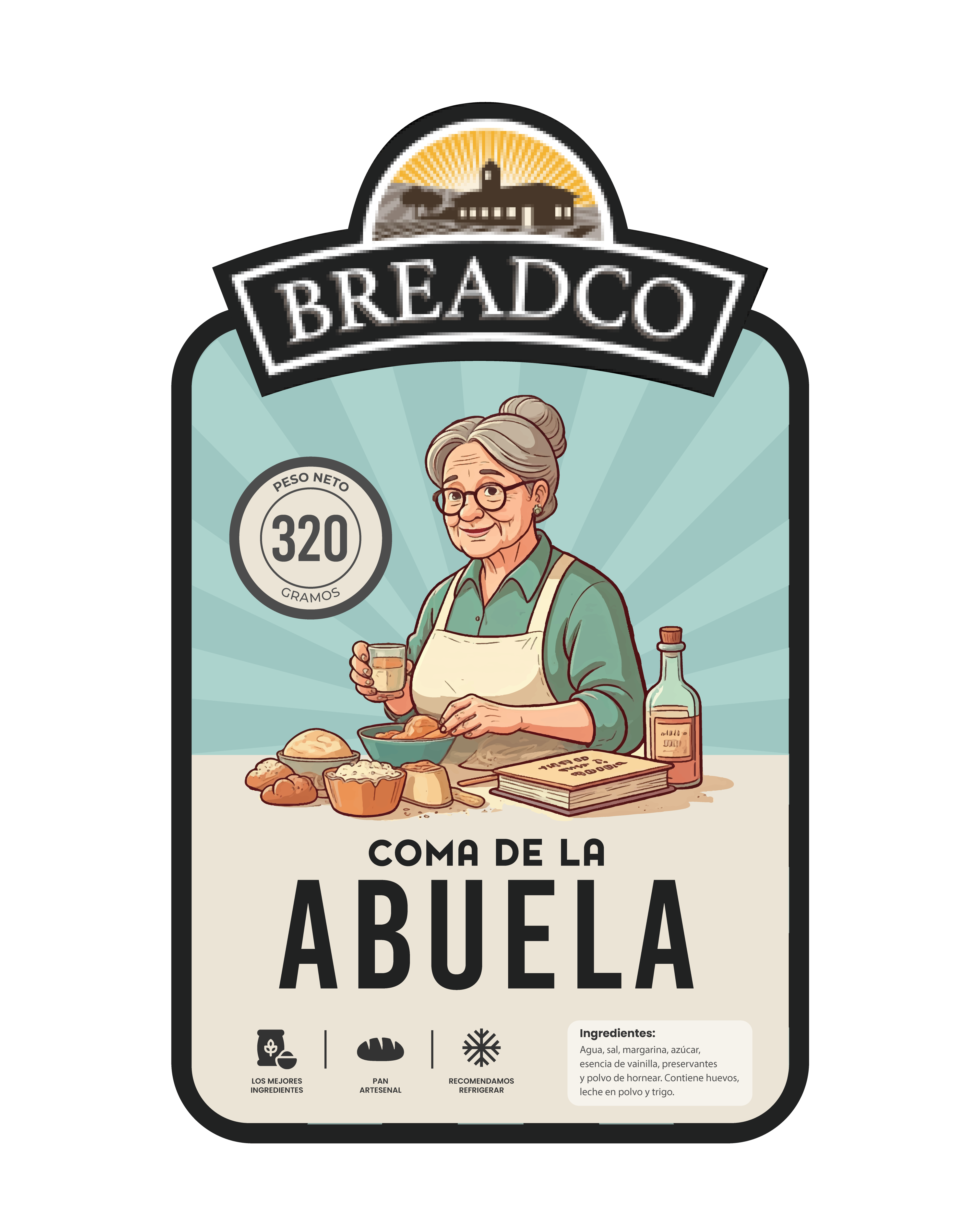 Label Design by Creative Studio X for Comercial Bread SA de CV | Design #34243023