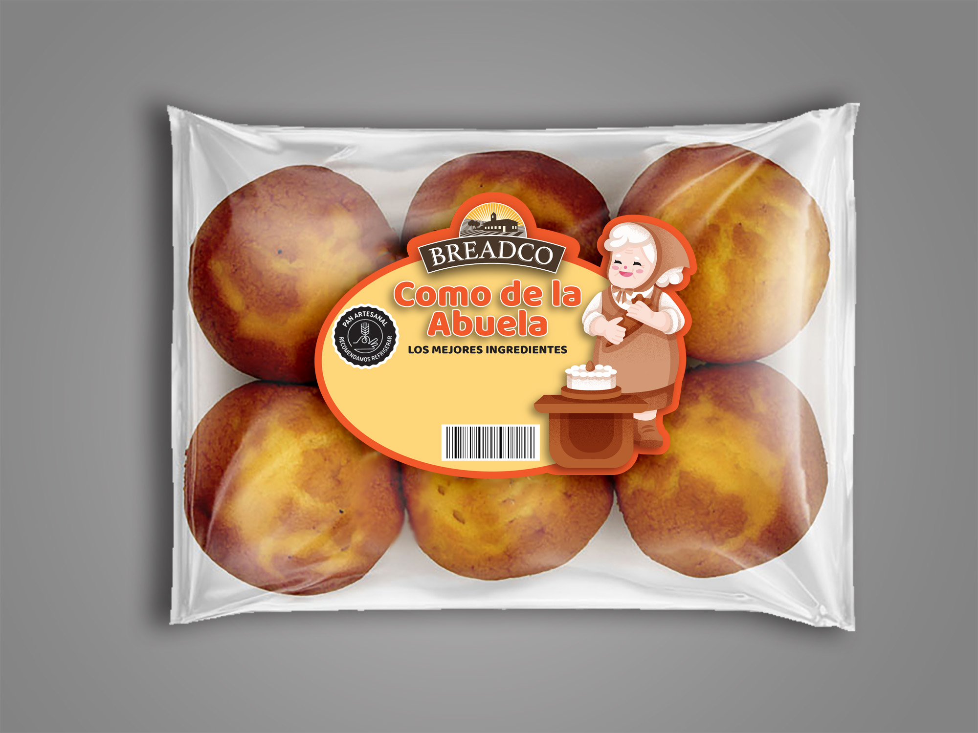 Etikett-Design von HT Graphic für Comercial Bread SA de CV | Design #34196458