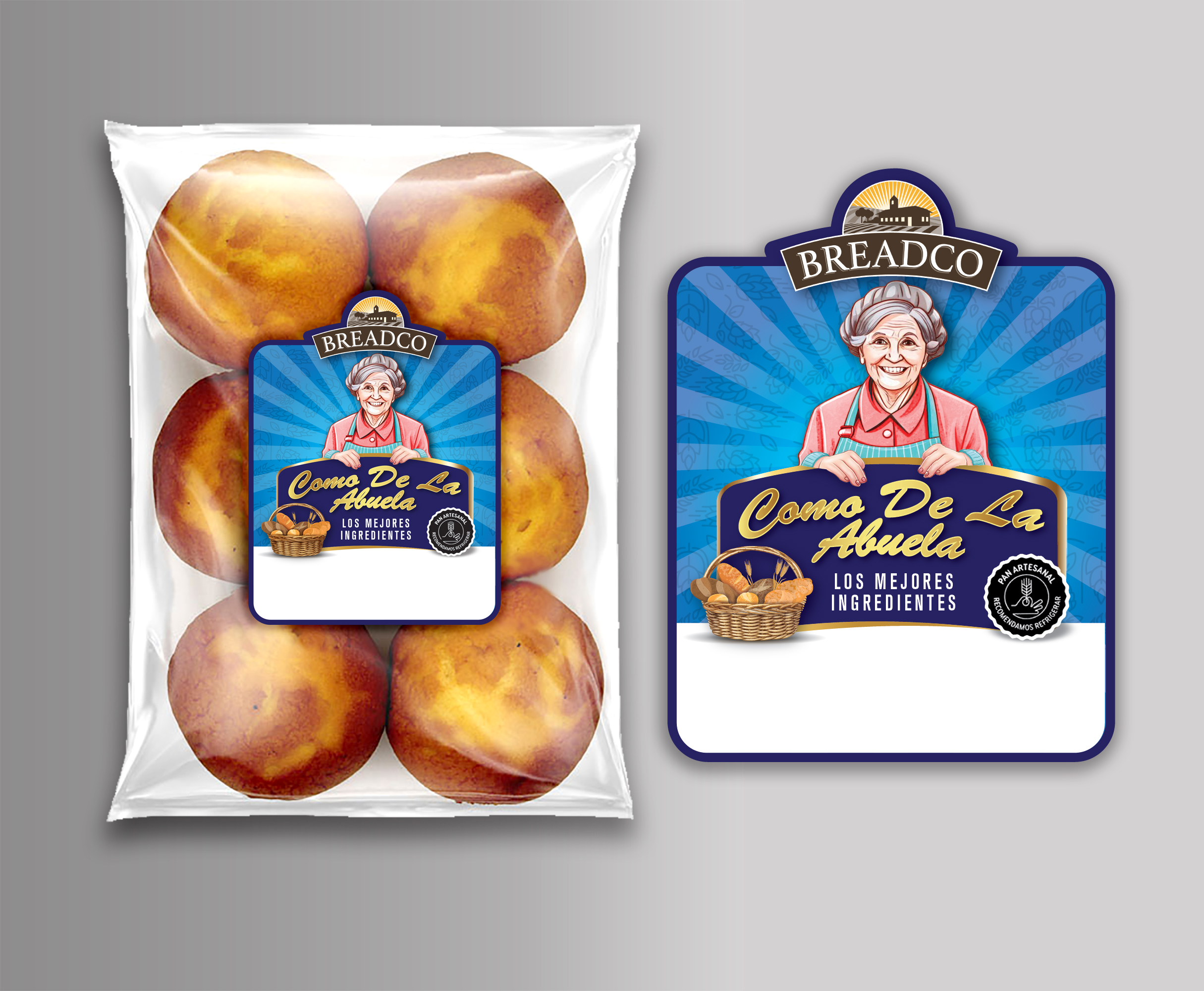 Label Design by HT Graphic for Comercial Bread SA de CV | Design #34255101