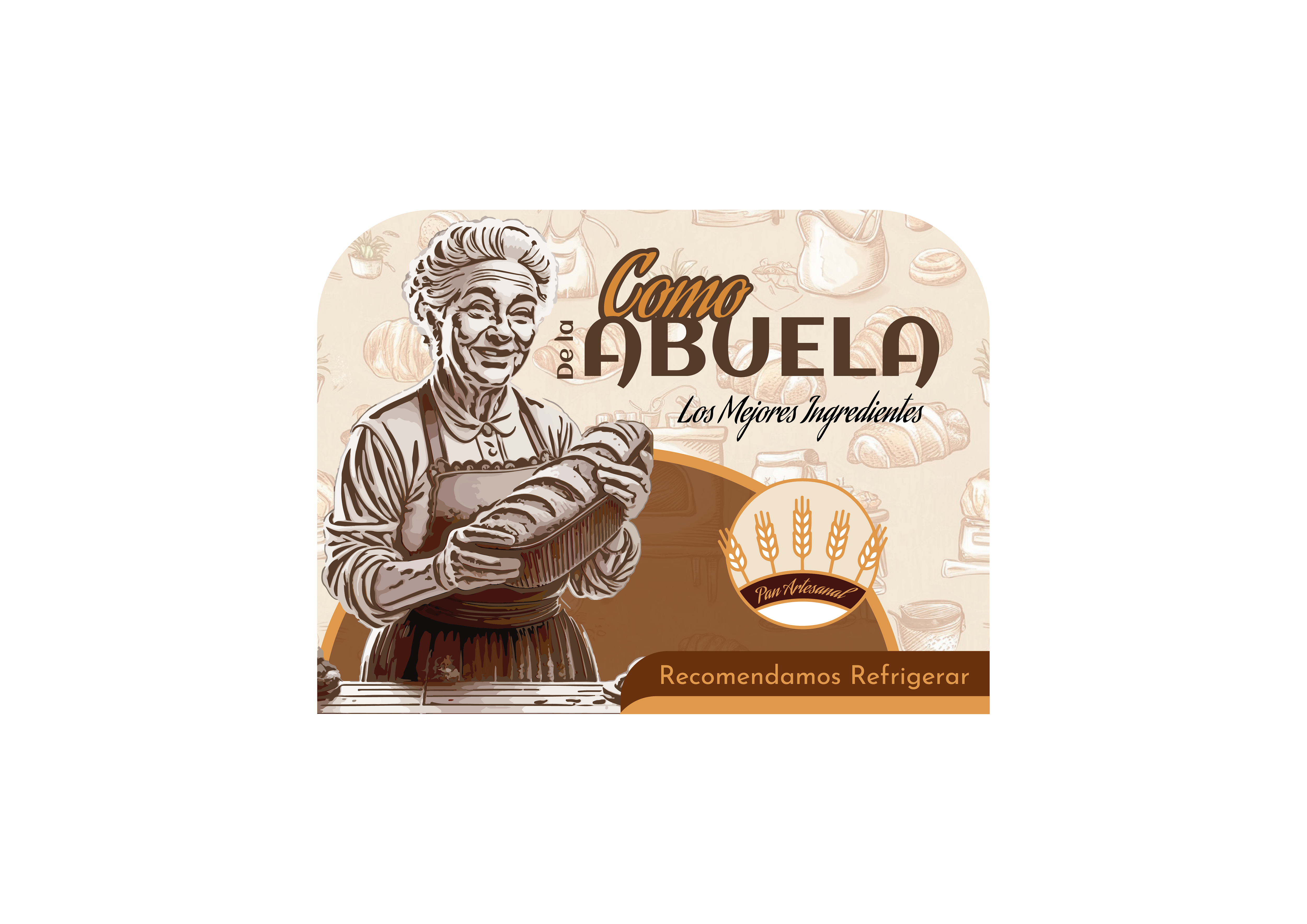 Label Design by ByJohnPosada for Comercial Bread SA de CV | Design #34234047